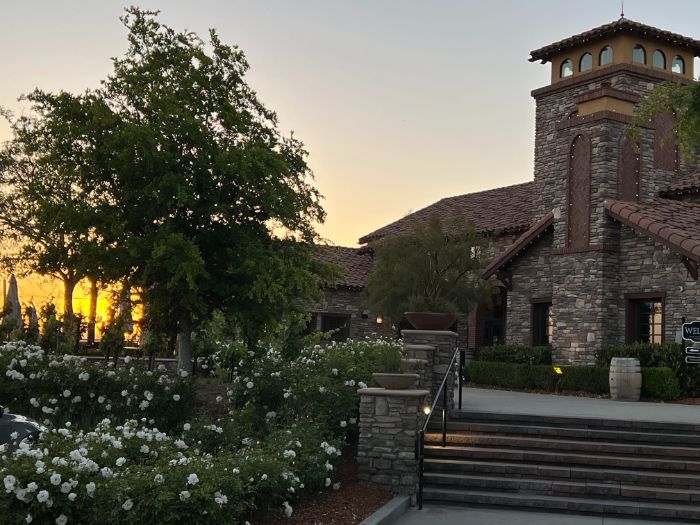 Lorimar Winery at Sunset for Supper Tour