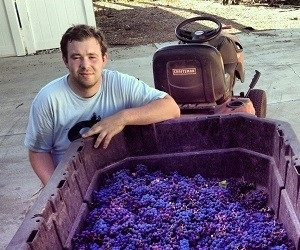 chris and his grapes!